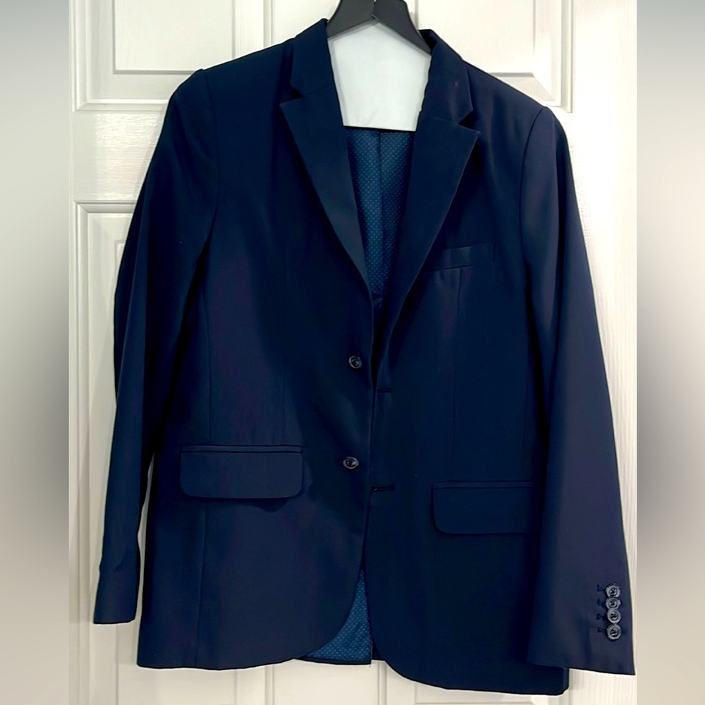 Boys Navy Blazer size 14